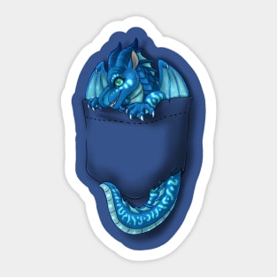 Wings of Fire - Pocket Tsunami Dragon Sticker